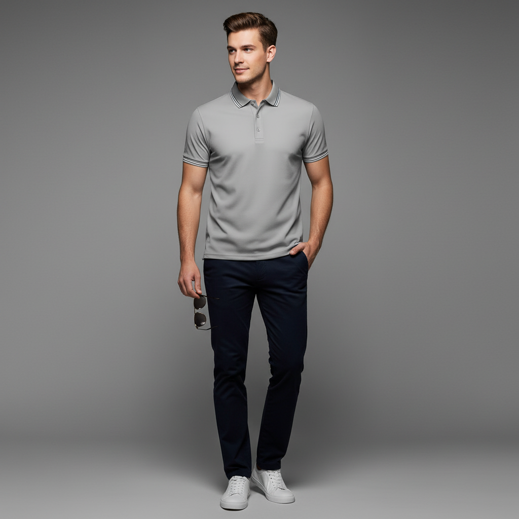 Men's Classic Fit Polo Shirt | Casual Wear