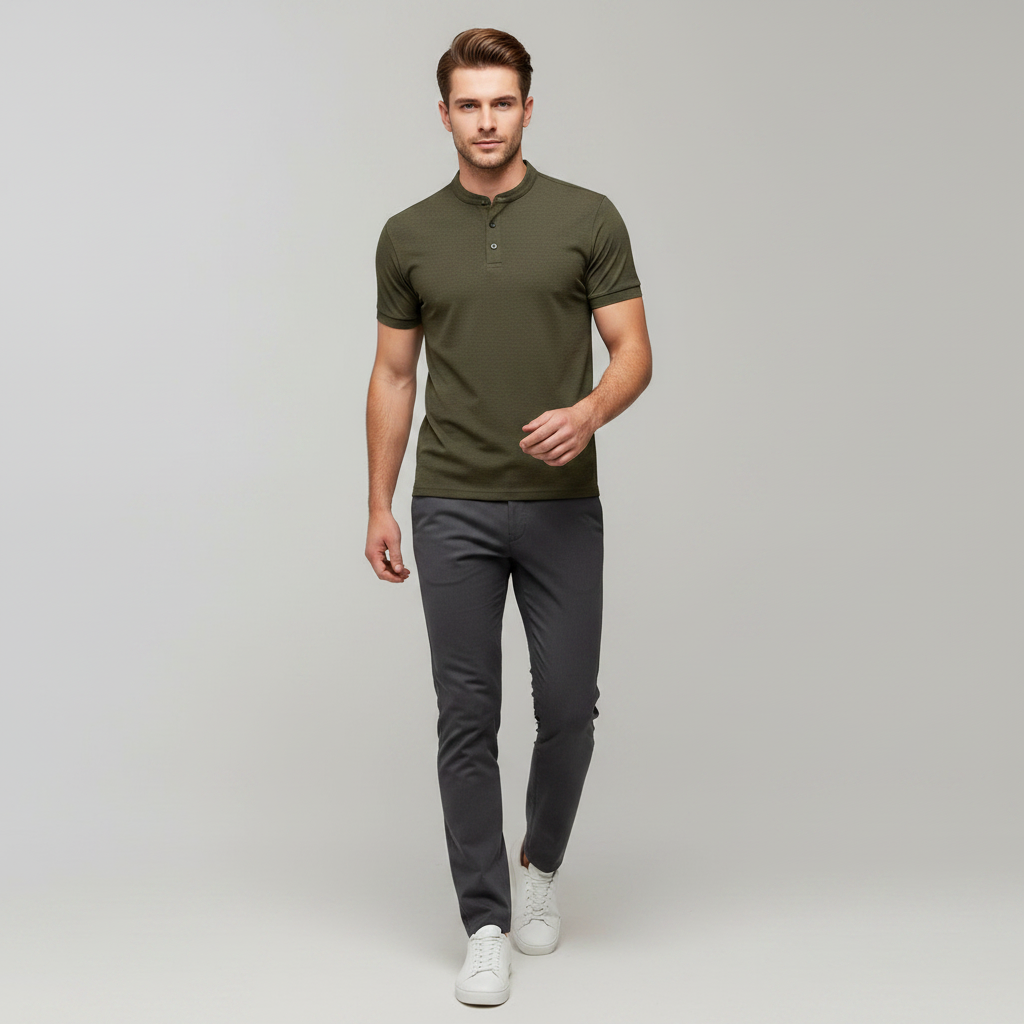 Men's Elegant Polo Shirt | Classic Casual Style