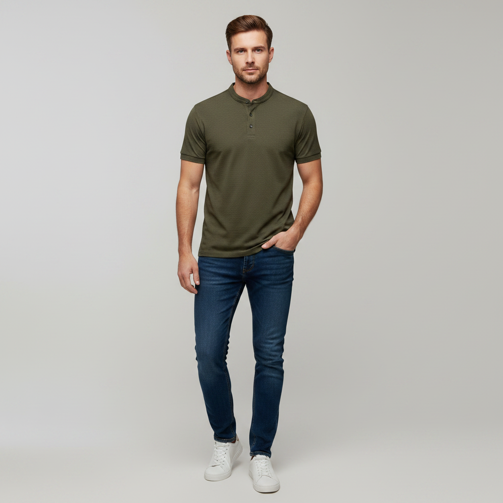 Men's Elegant Polo Shirt | Classic Casual Style