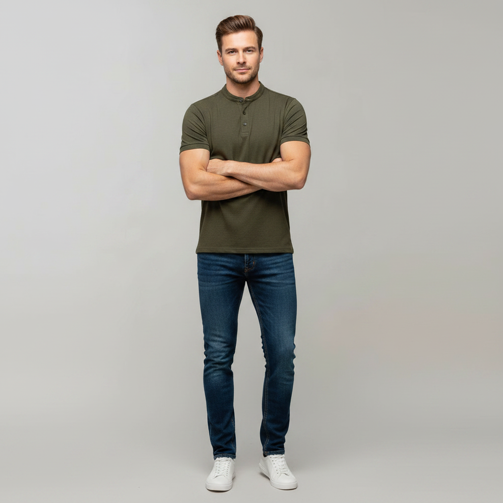 Men's Elegant Polo Shirt | Classic Casual Style