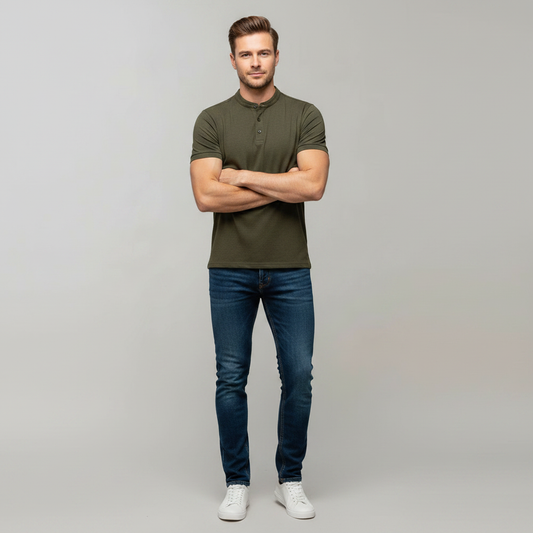 Men's Elegant Polo Shirt | Classic Casual Style