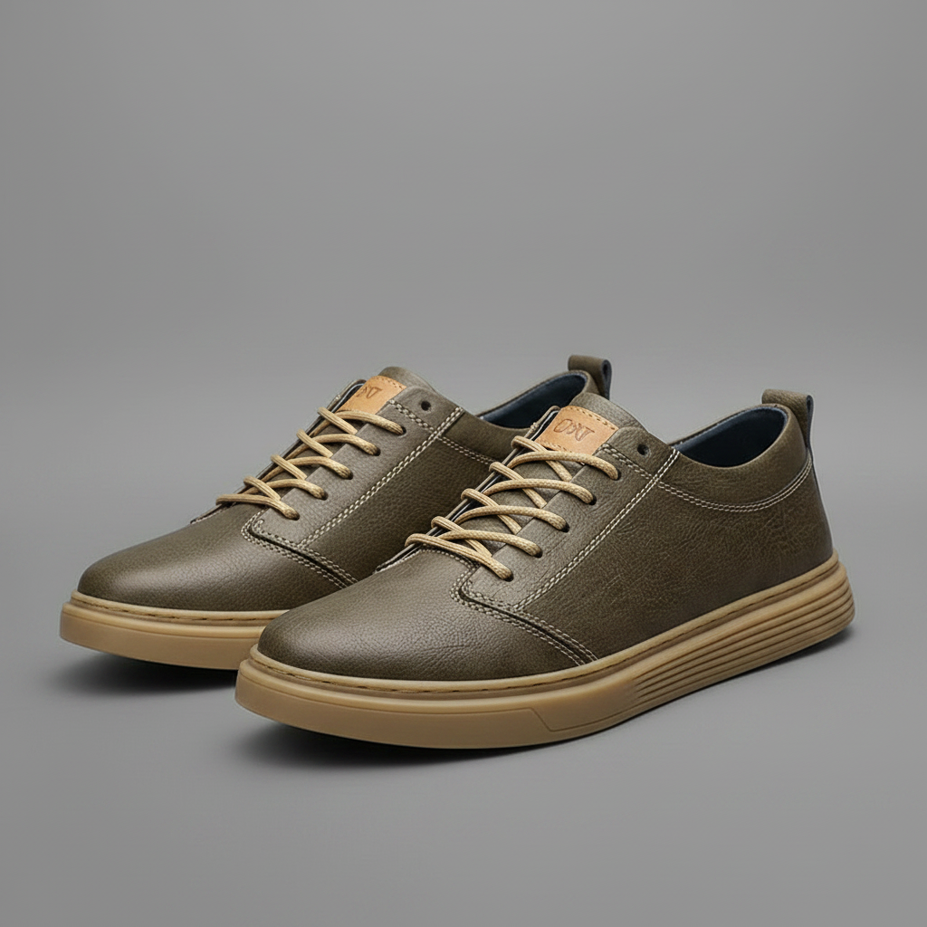 Men's Leather Sneakers | Stylish Comfort Footwear