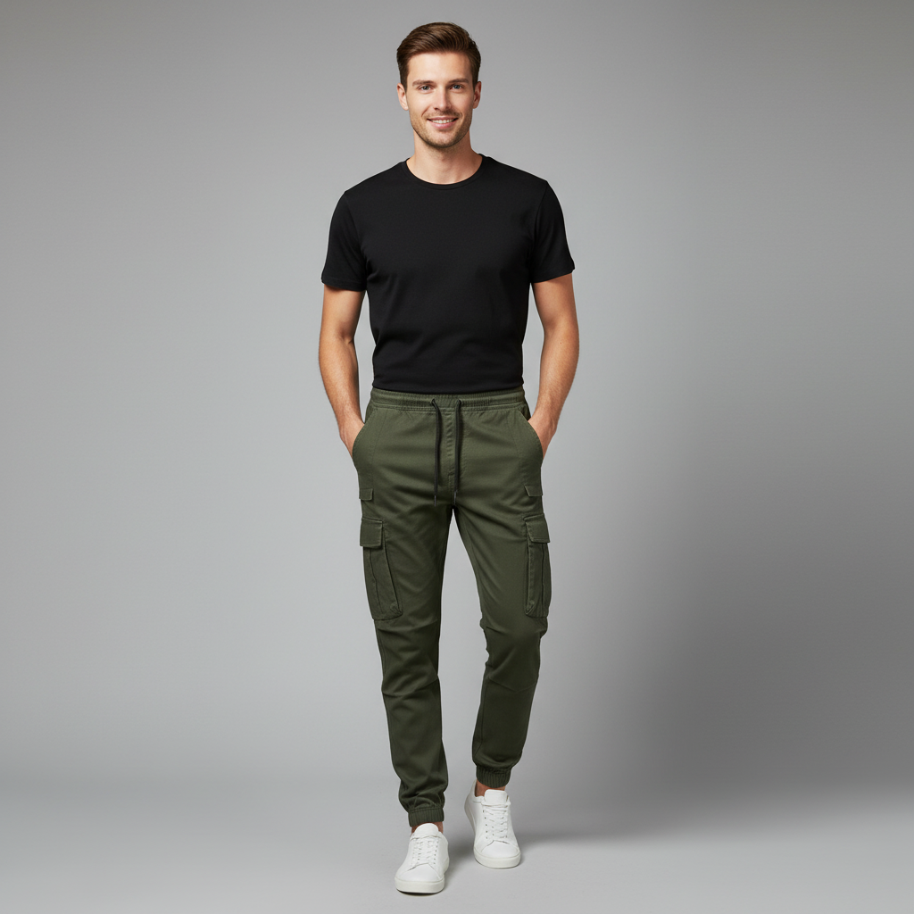 Men's Tactical Cargo Pants | Multi-Pocket Outdoor Trousers