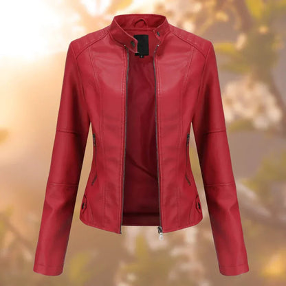 Ember Hide jacket - Red