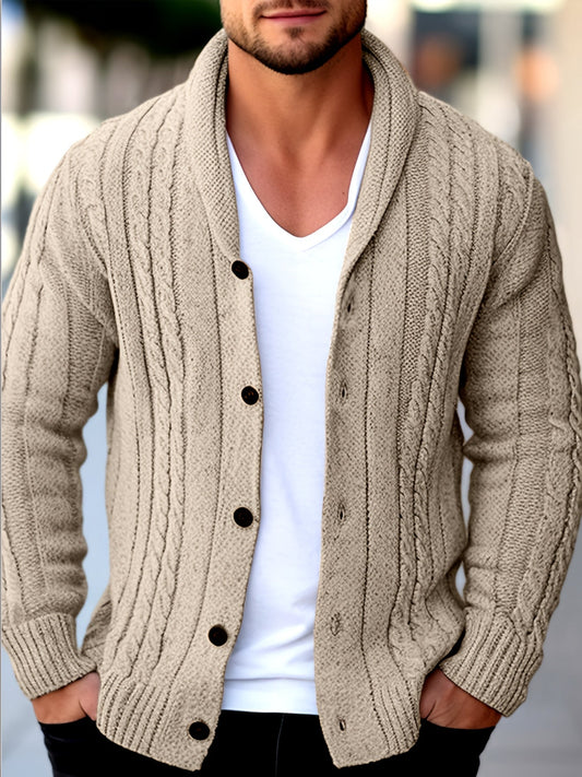 Fen Drape cardigan - Apricot