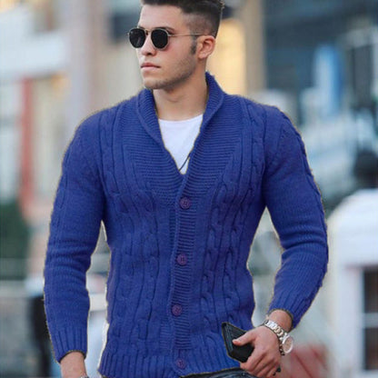 Fen Drape cardigan - Blue