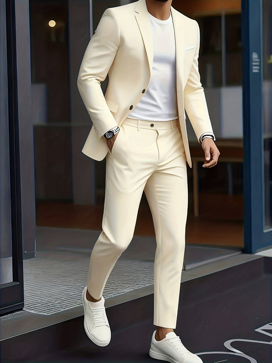 Quill Row suit - Beige