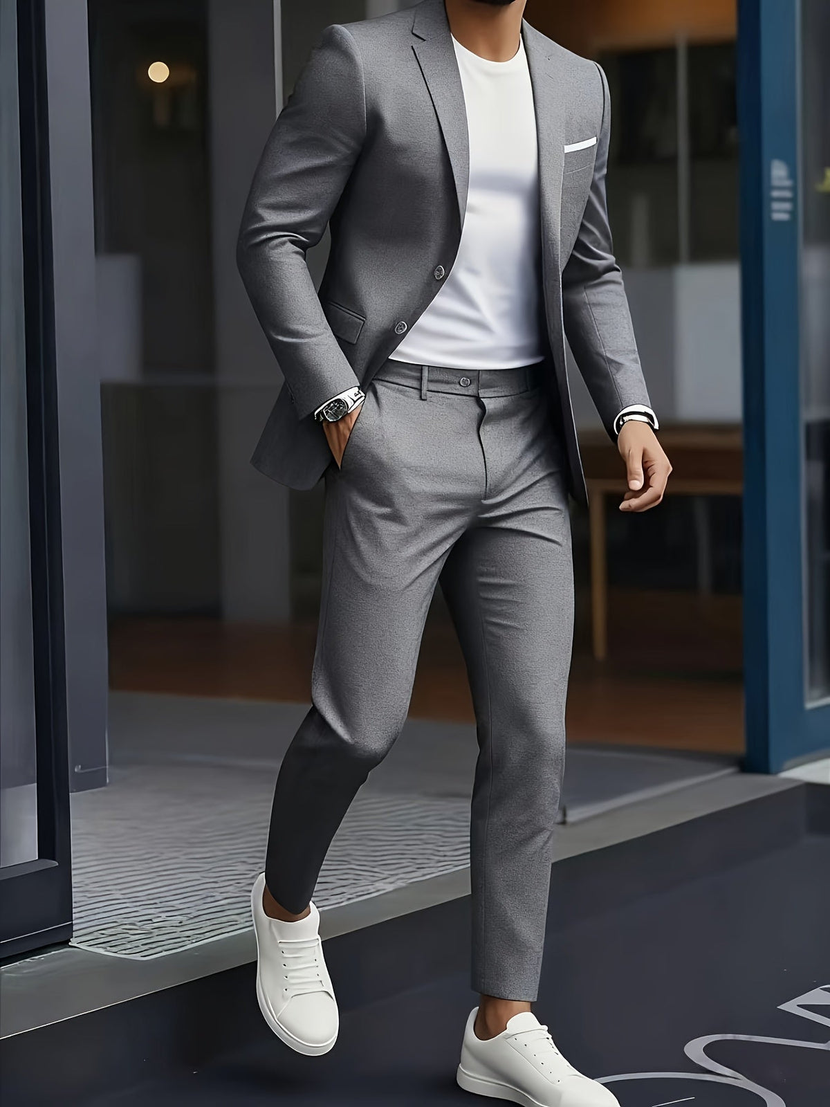 Quill Row suit - Gray