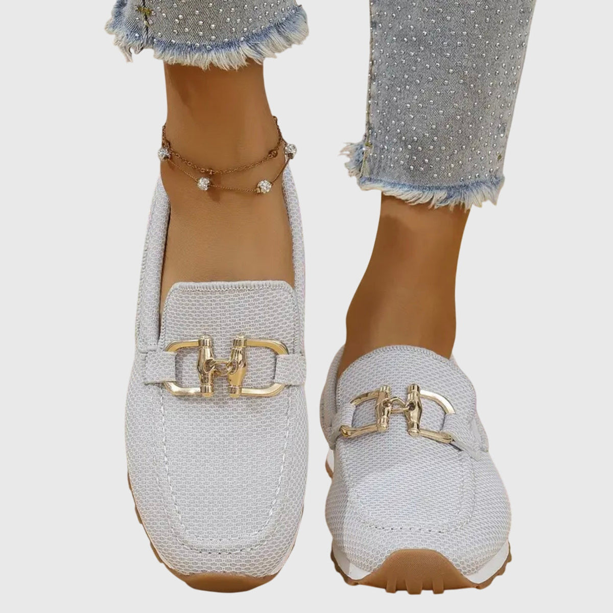 Voss Glide loafer sneakers - Light Gray