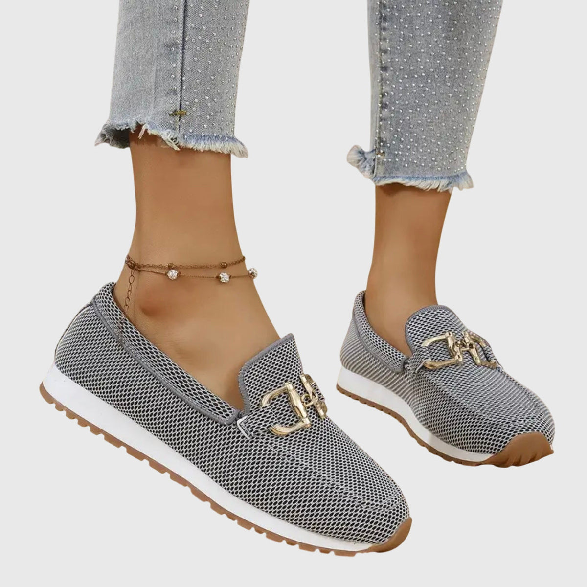 Voss Glide loafer sneakers - Gray